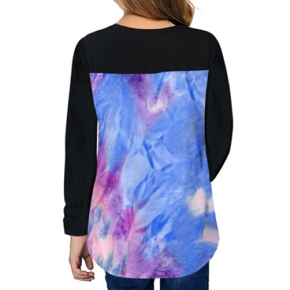Kids•Just Dreaming Tie Dye Back Tee - Picture 6 of 6
